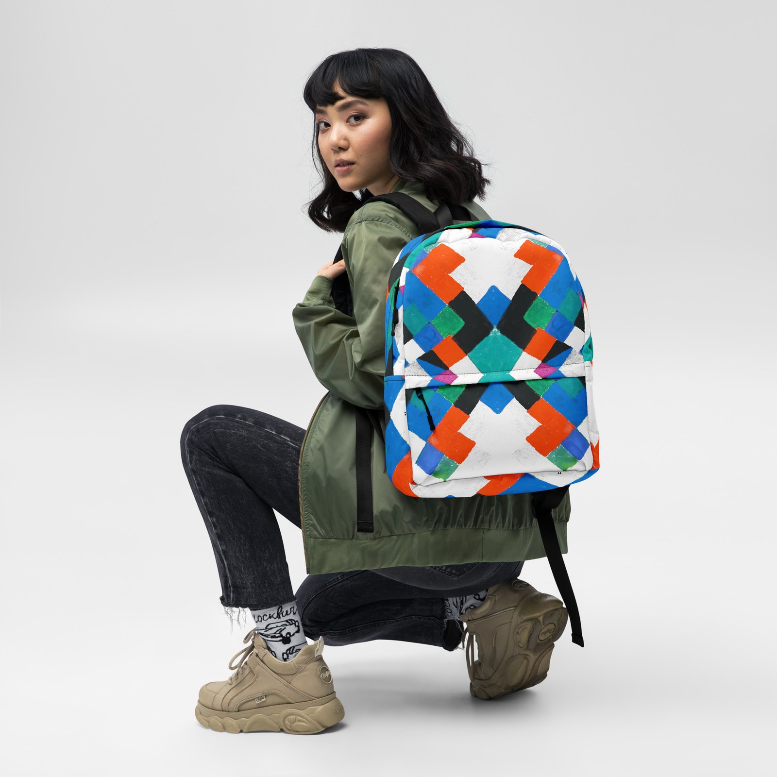 Sonia Delaunay: Rhythme Couleur Backpack - Image 2