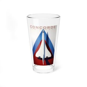 Concorde Supersonic Jet 16oz Mixing Glass