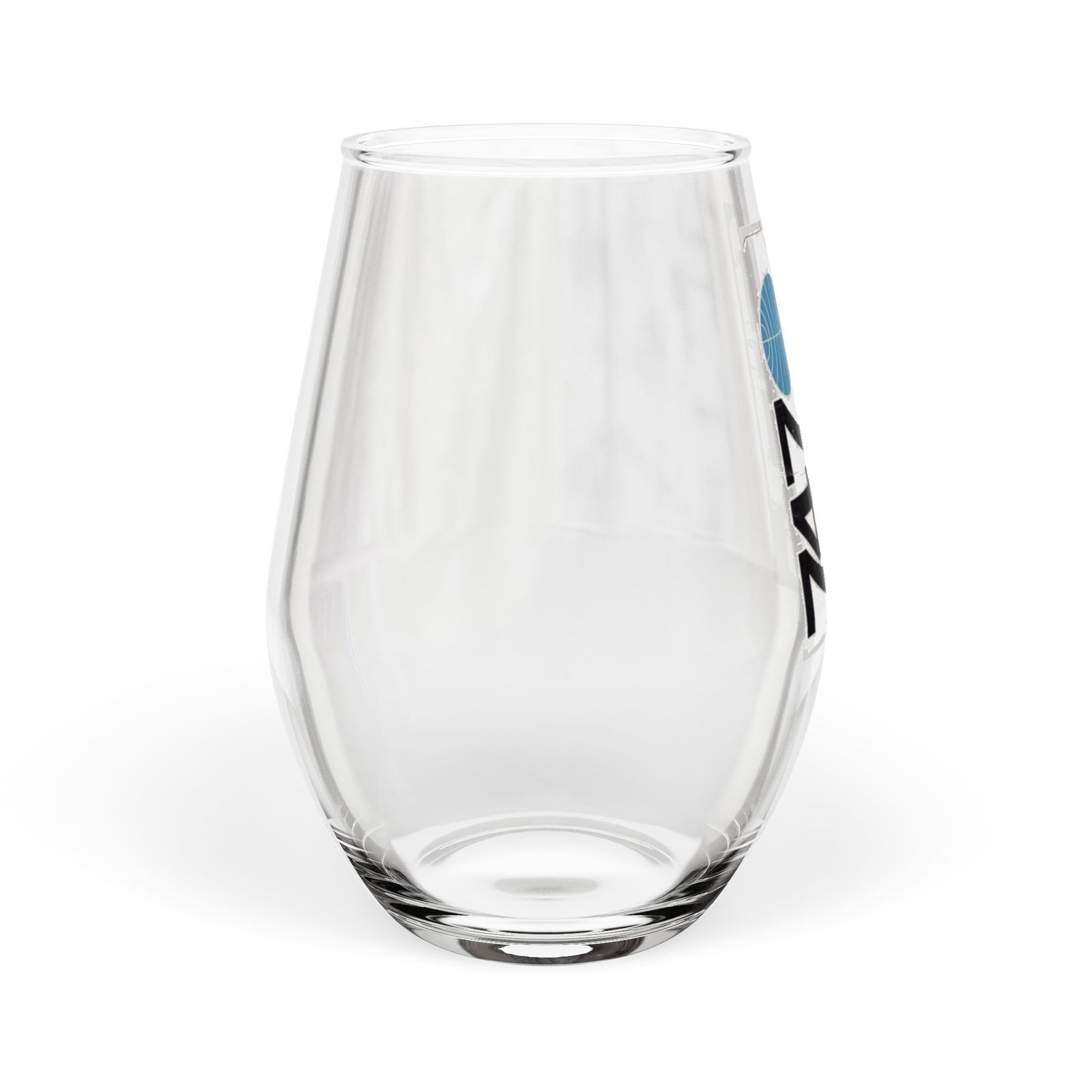 Stemless Wine Glass – 747 Retro Aviation Logo, 11.75oz - Image 2