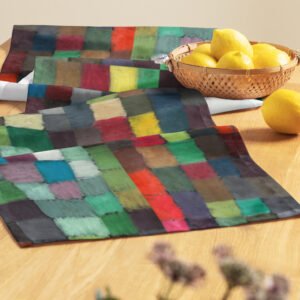 Geometric Spectrum Table Runner