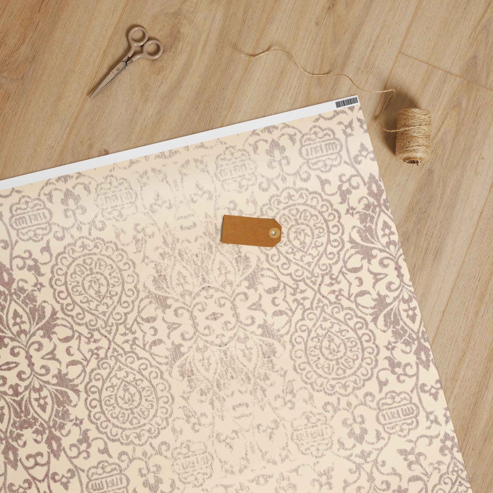 Faded Brougham (Amber) Gift Wrapping Paper - Image 3