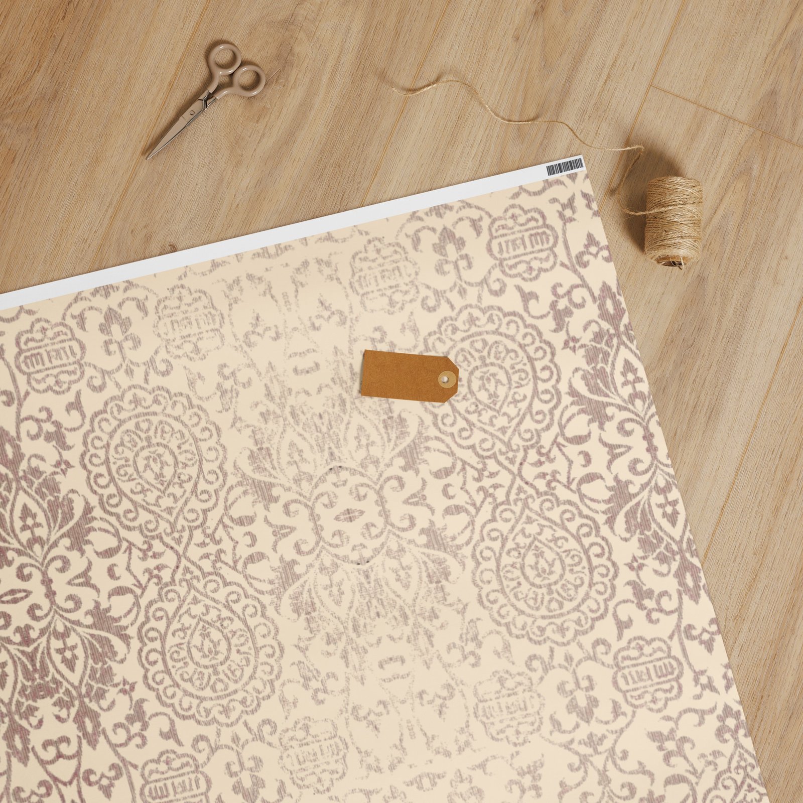 Faded Brougham (Amber) Gift Wrapping Paper - Image 5