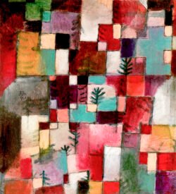 Red green and VioletYellow Rhythms (1920) by Paul Klee. Original from The MET Museum. Digitally enhanced by rawpixel.