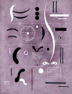 Four Parts Vasily Kandinsky French, born Russia 1932 Four Parts Vasily Kandinsky French, born Russia 1932